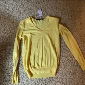 Yellow Ralf Lauren Sweater